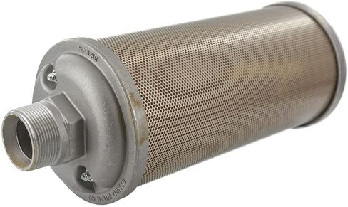 ما بعد البيع Alwitco M15 Atomuffler كاتم صوت عادم الهواء | 1.5 بوصة NPT ذكر، 125 رطل لكل بوصة مربعة | قطعة بديلة | لمعدات وأنظمة الهواء المضغوط in Kuwait