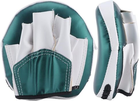 BORDSTRACT Mini Focus Mitts, PU Micro Boxing Pads, 1 Pcs Focus Punch Strike Shield, Hand Target Pads for Kickboxing, MMA, Muay Thai, Punching Target, Martial Arts Training(Green-Only 1pcs Not 1 Pair) in Saudi Arabia