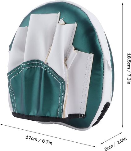 BORDSTRACT Mini Focus Mitts, PU Micro Boxing Pads, 1 Pcs Focus Punch Strike Shield, Hand Target Pads for Kickboxing, MMA, Muay Thai, Punching Target, Martial Arts Training(Green-Only 1pcs Not 1 Pair) in Saudi Arabia