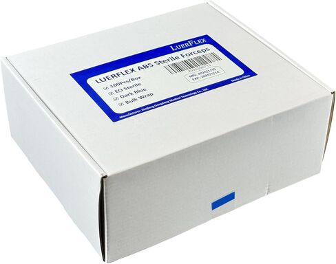 Sterile Forceps Tweezers, Fine Point, 5 Inches (100, ABS-Individual Wrap) in Saudi Arabia