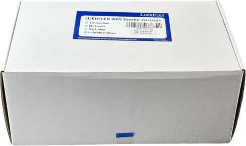 Sterile Forceps Tweezers, Fine Point, 5 Inches (100, ABS-Individual Wrap) in Saudi Arabia