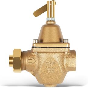 Replacement for Watts S1156F Brass & Tubular Water Pressure Regulator 1156F Series, 1/2" Boiler Pressure Relief Valve S1156F