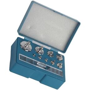 Garosa Scale Weights Set 17Pcs Precision Calibration Weight Set 100g 50g 20g 10g 5g 2g 1g 500mg 200mg 100mg 50mg 20mg 10mg Calibration Weights