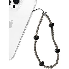 Velvet Caviar Phone Charm Wrist Strap - Cute Beaded Cellphone Wristlet - Lanyard Accessory for Women - Fits all Phone Cases including iPhone 15 Pro Max / 14 Pro Max / 13 Pro Max / 12 (Halloween Ghost)