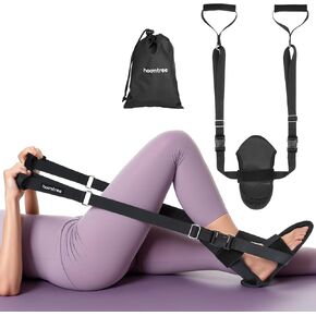Knee Replacement Recovery Aids,Knee Surgery Recovery Equipment with Padded Handle and Foot Sleeve,Heel Slides Physical Therapy Equipment Speed Hip Recovery,Increase Range of Motion and Relieve Pain