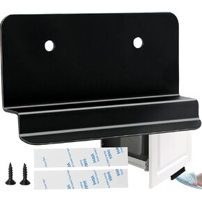 PUNCHMAN Trash Cabinet Foot Pull - 1Pack Cabinet Foot Pull Opener for Kitchen Trash, Touchless Hidden Cabinet Pulls, Cabinet Pulls with Adhesive Backing and Screws, No Drill Pull Out Drawers