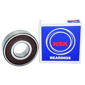 Nsk Bearings (2 Pack) 6203-2RS 6203DDU 6203VV Bearings 17X40X12MM Pressed Steel Cage,Deep Groove Ball Bearings