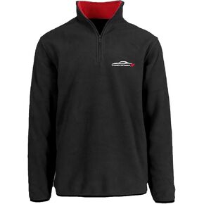 JH DESIGN GROUP Men’s Dodge Challenger Quarter Zip Fleece Sweatshirt Jacket