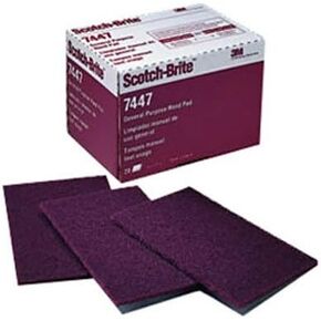 3M 7447 Scotch Brite 6x9" General Purpose Hand Pad