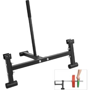 مغير وزن الحديد عالي التحمل: حامل رافعة ديدليفت جاك حامل رفع الأثقال منصة رفع الأثقال الأولمبية - رفع مرتفع سهل التحميل والتفريغ لأوزان الحديد in Kuwait