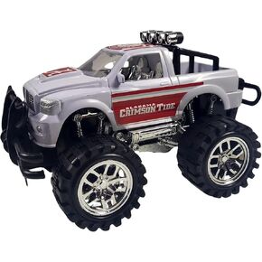 Game Day Outfitters Michigan Wolverines Monster Truck Push and Go, Friction Powered | Officially Licensed NCAA Logo Toy Truck 1:18 Scale Truck | for Fans, Boys, Kids