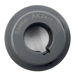 AK24-1 Sheaves,v Belt Pulley 1 inch bore 2.45" OD,Motor Pulley Cast Iron for A 3L 4L V-Belts,AK241 Pulley