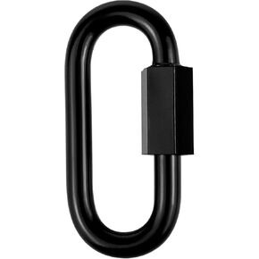 304 Black Stainless Steel Quick Links D Shape Locking Quick Chain Repair Links
