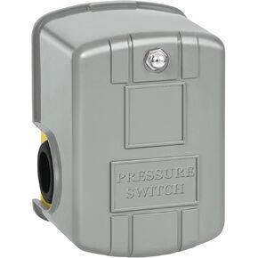 Pressure Switch for Well Pump, 40-60Psi Adjustable Differential Water Pump Pressure Switch, 1/4" Female NPT Well Pump Pressure Control Switch