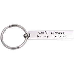 You're My Person You’ll Always Be My Person Keychain Best Friend in Saudi Arabia