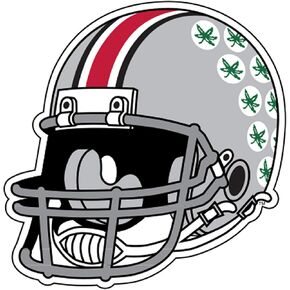 Ohio State Magnet (BUCKEYE HELMET MAGNET (3''4.5''9''), 9 in)