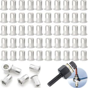 M10 Rivet Nuts 20Pcs with Rivet Nut Tool Easy to Use Aluminum Rivet Nut Rustproof Rivnut Kit Easy to Install