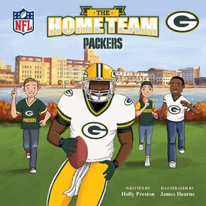 Masterpieces NFL Unisex Home Team Book, Children's Illustrated Storybook for All Ages