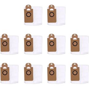 10 Pack Dust Bags for iHome AutoVac Nova S1 Pro, iHRVS1PRO-3BLK, iHRV6-BLK, iHRV7-SLK, iHRV13-BLK,iHRV14-BLK Robot Vacuum Replacement Accessory Parts