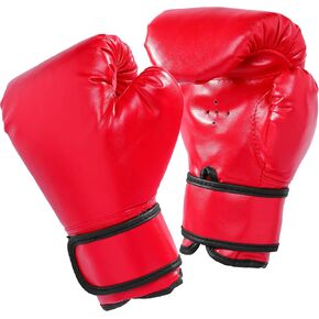 Kids Boxing Gloves for Kids Boys Girls Youth Age 4-10 Years Training Gloves for Punching Bag Kickboxing Muay Thai Mitts MMA Red&Blue