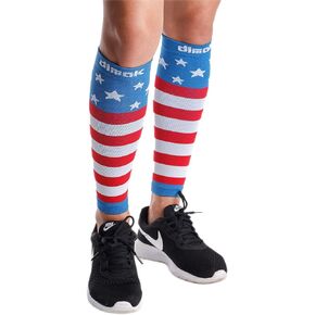 dimok Calf Compression Sleeves Pair - Leg Compression Socks for Calves Running Women Men - Best for Shin Splint Muscle Pain Better Circulation