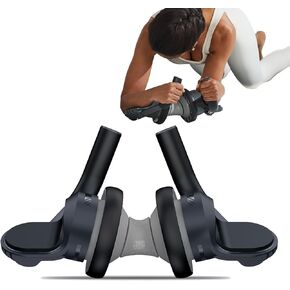BERTER Fitness Ab Roller Wheel Abdominal Trainer Roller Workout Equipment for Home and Gym Exercise Roller for Men and Women
