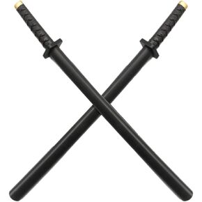 damdos Halloween Prop 2PCS Anime Cosplay Sword, Katana Sword Dead Samurai Ninja Cosplay Swords Birthdays Gifts(2Pcs Sets)