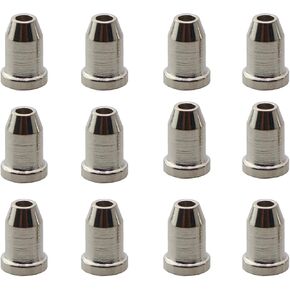 12PCS 1.2cm Length Electric Guitar Body Buckles Guitar String Ring Guitar String Cap Metal Mounting Buckle Guitar Accessories Guitar String Cover Compatible Electric Guitar