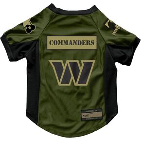Littlearth NFL Valor Pet Stretch Jersey Washington Commanders