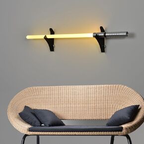 Lightsaber Rack -Lightsaber Wall Mount- black plexiglass - lightsaber holder wall mount、 lightsaber wall mount horizontal、 lightsaber wall mount(excluding lightsaber)