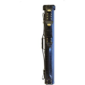 2x2/2x4 Hard Premium Pool Cue Case 2B2S/2B4S Billiard Stick Carrying Cue Case Spring Loaded, (Several Colors