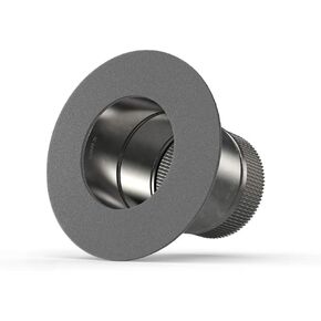 AC Infinity 6" Ducting Take-Off Collar, Galvanized Steel Inlet Flange Starter Collar for 6" Ducting with Dryers and Range Hoods