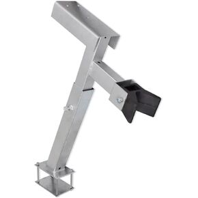 vidaXL Trailer Winch Stand, Steel Boat Trailer Winch Post, Adjustable Trailer Winch Post, Weight Capacity of 2200 lb