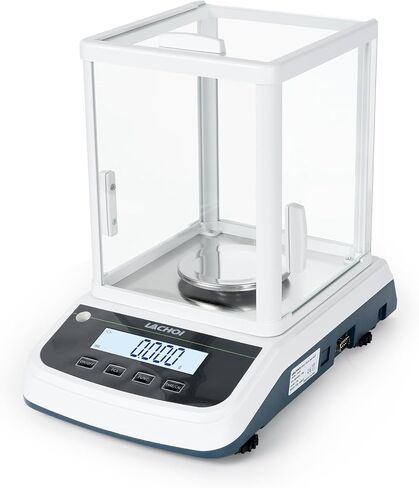 Lab Analytical Balance 100g×0.001g Accuracy High Precision Scale .001g Laboratory Scale 19 Units Jewelry Scale with Windshield,RS232 Interface Lab Digital Scale (100g*0.001g) in Saudi Arabia