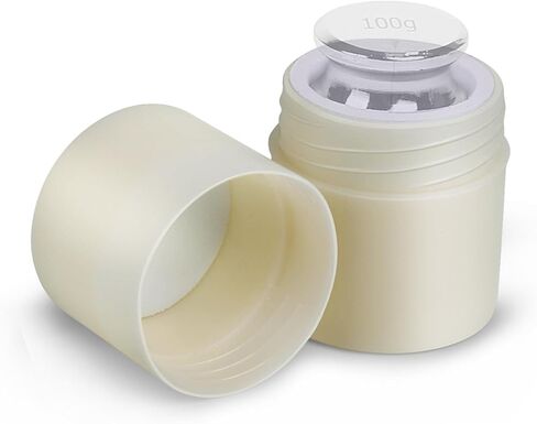 صندوق أوزان المعايرة 100 جرام من QP، منظم أوزان بلاستيكي مع حماية إسفنجية شاملة، صندوق أوزان معايرة المقياس مع ختم قوي، مناسب لأوزان المعايرة في حدود 100 جرام in Kuwait