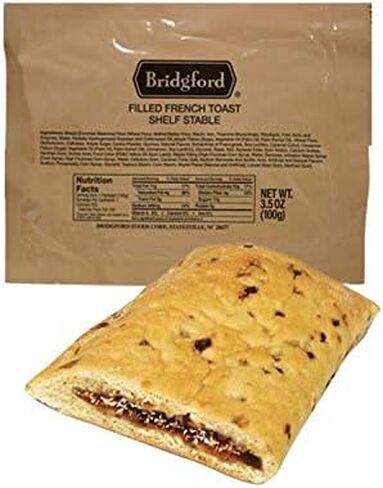 Apple Turnover MRE - Breakfast Snack Survival Food Ready to Eat Meals - 3 Pack in Saudi Arabia