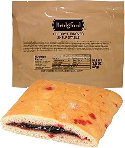 Apple Turnover MRE - Breakfast Snack Survival Food Ready to Eat Meals - 3 Pack in Saudi Arabia