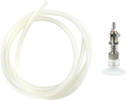 XBERSTAR Micro Vacuum Pump Suction Cup Automatic Suction Cup Industrial Manipulator Pneumatic Accessories (30MM+1M Tube) in Kuwait