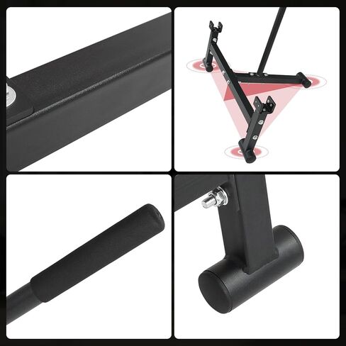 مغير وزن الحديد عالي التحمل: حامل رافعة ديدليفت جاك حامل رفع الأثقال منصة رفع الأثقال الأولمبية - رفع مرتفع سهل التحميل والتفريغ لأوزان الحديد in Kuwait