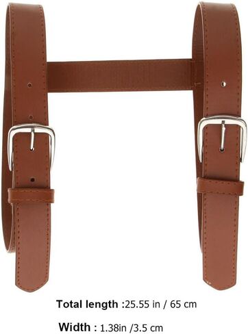 Amosfun 3 قطع من جلد البولي يوريثان للحمل لبطانيات النزهة: حزام قابل للتعديل للسفر والاستخدام الخارجي لحمل سجادة السفر in Kuwait