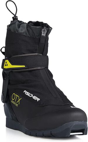 Fischer Unisex Winter Sports Skiing Snow Protection Hinged Cuffs Secure Fit Warm Lace Up OTX Adventure Boots in Saudi Arabia