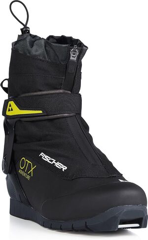 Fischer Unisex Winter Sports Skiing Snow Protection Hinged Cuffs Secure Fit Warm Lace Up OTX Adventure Boots in Saudi Arabia