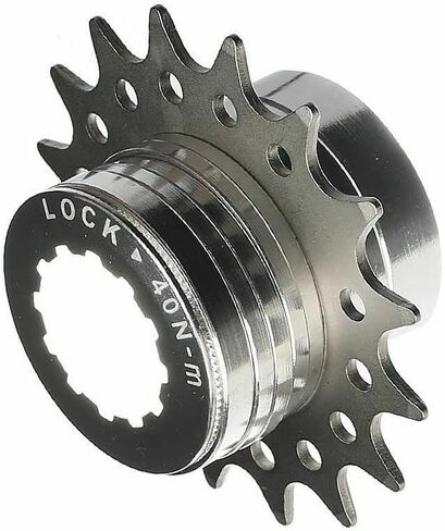 CyclingDeal Conversion Kit Fixie Bike Single Speed Compatible with Shimano Sram Cassette Freewheel Hub Adaptor - for Mountain and Road Bike Gear Cog Spacers in Saudi Arabia