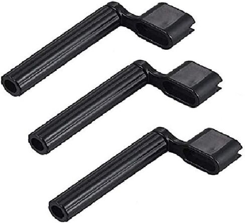 Multifunctional Guitar String Winder Bridge Pin Puller Remover Electric Drill Automatic Hexagonal Bit Luthier Tool (3PCS String Winder-Black) in Kuwait