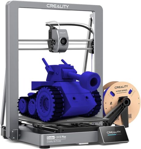 Official Creality Ender 3 V3 3D Printer with 600mm/s Printing Speed, Upgraded with Core XZ Motion System Clog-Free Extrusion 60W 300℃ Hotend Heater Auto Leveling Build Volume 8.66x8.66x9.84 inch in Saudi Arabia