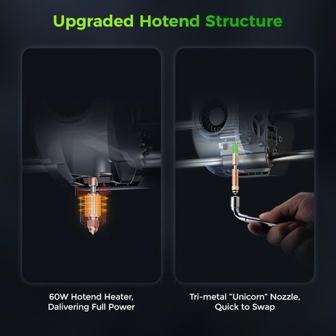 Official Creality Ender 3 V3 3D Printer with 600mm/s Printing Speed, Upgraded with Core XZ Motion System Clog-Free Extrusion 60W 300℃ Hotend Heater Auto Leveling Build Volume 8.66x8.66x9.84 inch in Saudi Arabia