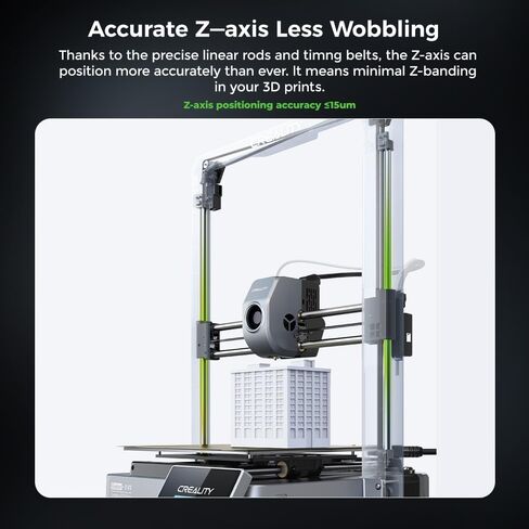 Official Creality Ender 3 V3 3D Printer with 600mm/s Printing Speed, Upgraded with Core XZ Motion System Clog-Free Extrusion 60W 300℃ Hotend Heater Auto Leveling Build Volume 8.66x8.66x9.84 inch in Saudi Arabia