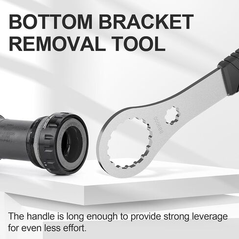 Bicycle Bottom Bracket Tool - Bike Bottom Bracket Install Removal Tool Compatible with Shimano Hollowtech II/BB9000, BBR60,12X46MM in Saudi Arabia
