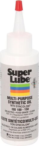 Super Lube 51030 Synthetic Oil with PTFE, High Viscosity, 1 quart Bottle, Translucent White in Saudi Arabia