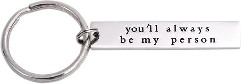 You're My Person You’ll Always Be My Person Keychain Best Friend in Saudi Arabia